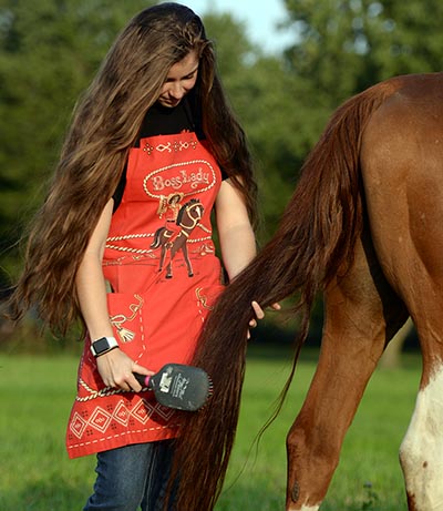 Boss Lady Cowgirl Heavy Cotton Twill Apron *DISCONTINUED Limited Quantity Available*